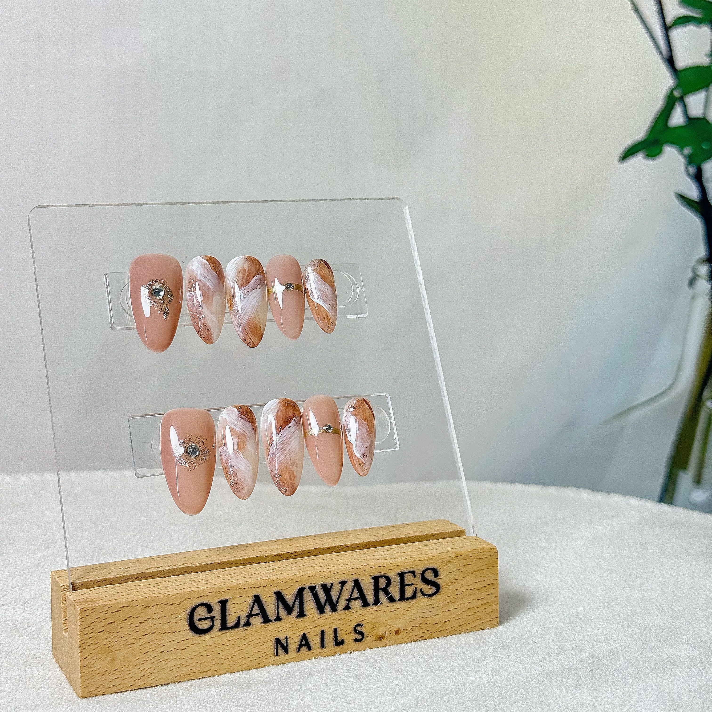 Glossy Marble Swirl(Handmade)