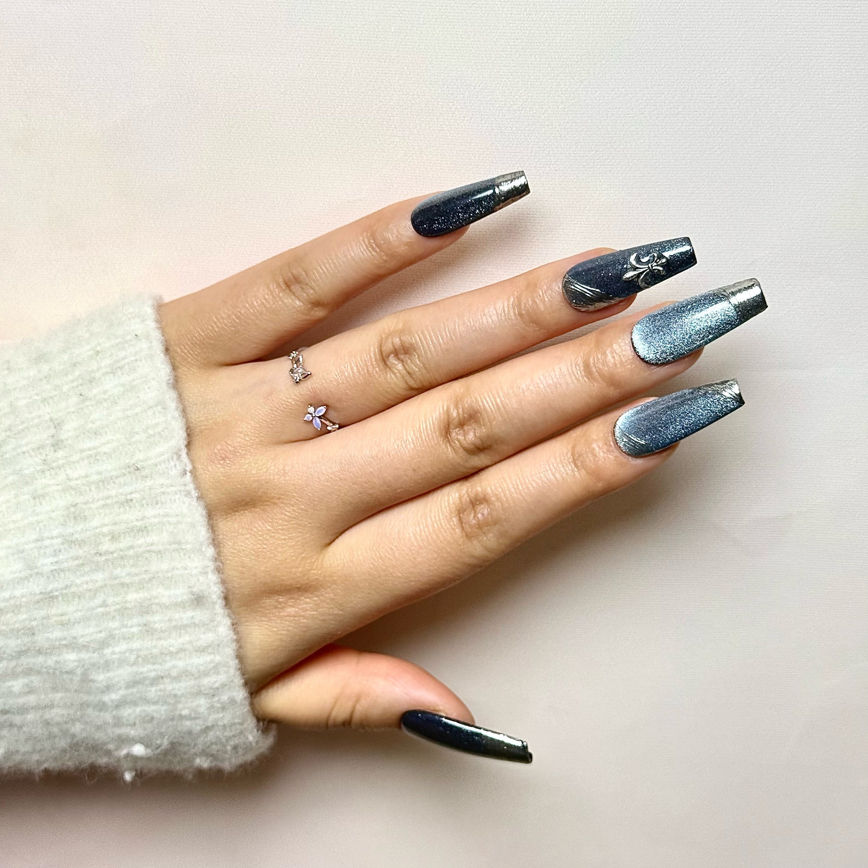 Cat Eye/Magical World Blue(Handmade)