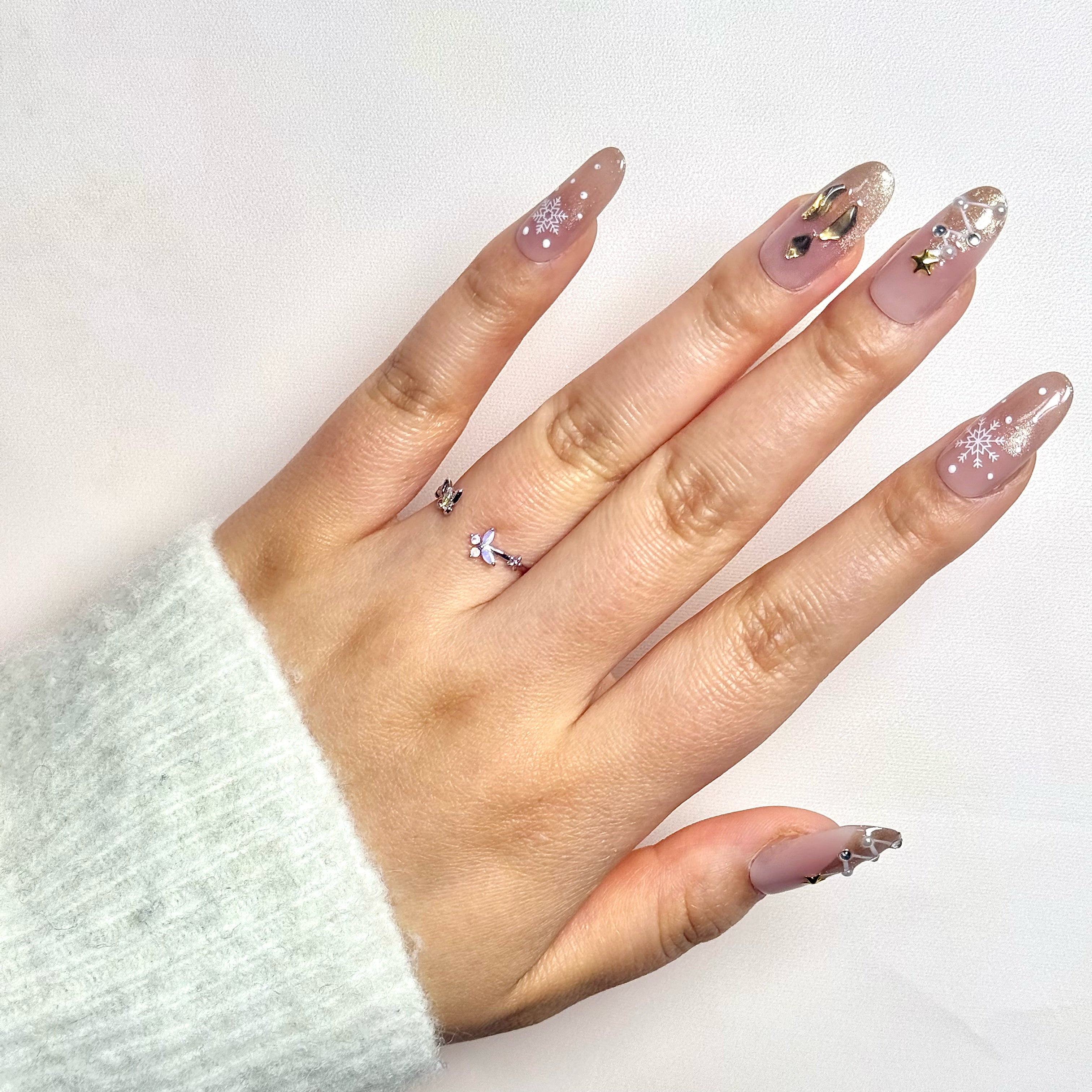 Christmas French Winter Glitter(Handmade)