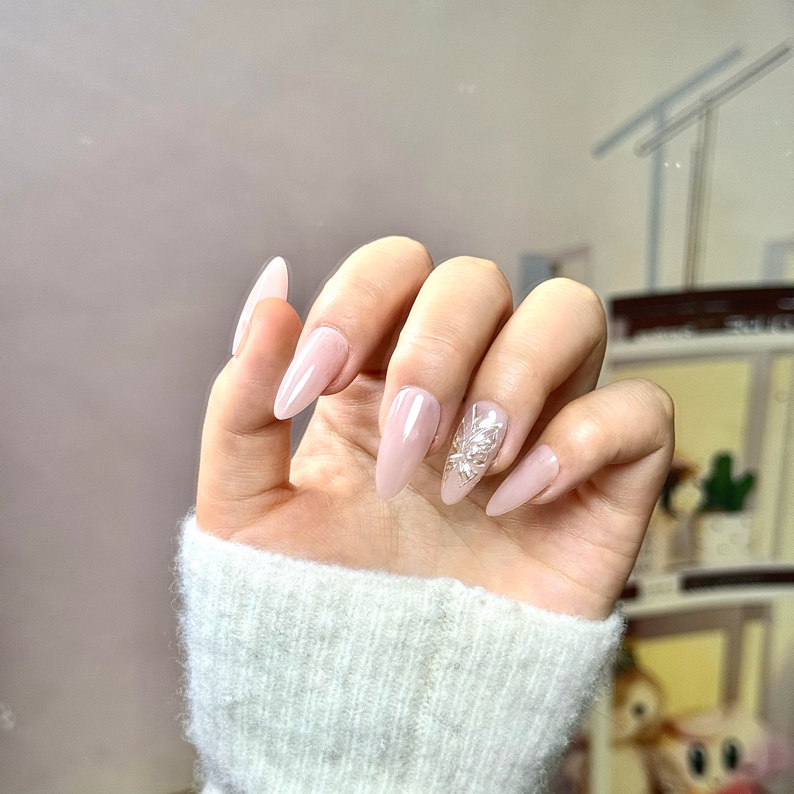 Nude Butterfly Whisper(Handmade)